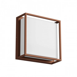 SIENINIS | LUBINIS LED ŠVIESTUVAS QUADRIS 20W RUDAS