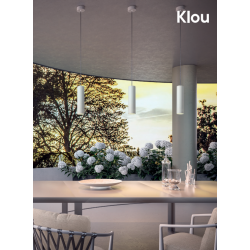 PAKABINAMAS LED ŠVIESTUVAS KLOU 2 9W BALTAS kaina