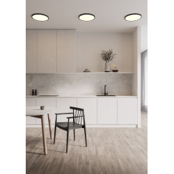 LUBINIS LED ŠVIESTUVAS OJA 42 19W 3000 | 4000 JUODAS IP54 pigiau