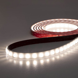 HERMETIŠKA 30° OPTIKOS  LED JUOSTA SIENAI APŠVIESTI 18W/M 24V 3000K IP67, 2M