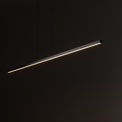 Pakabinamas LED šviestuvas BAR LED S 24W 4000K juodas pristatymas