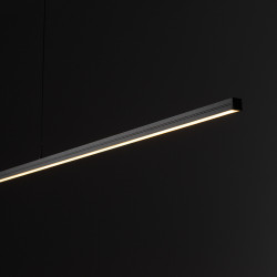 Pakabinamas LED šviestuvas BAR LED S 24W 4000K juodas skubiai