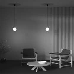 PAKABINAMAS LED ŠVIESTUVAS LUNA D10 5W 4000K JUODAS internetu