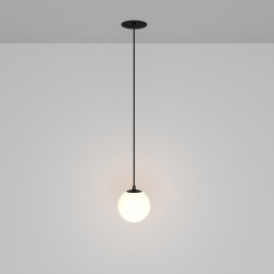 BERĖMIS PAKABINAMAS LED ŠVIESTUVAS LUNA D10 5W 3000K JUODAS
