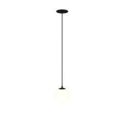 BERĖMIS PAKABINAMAS LED ŠVIESTUVAS LUNA D10 5W 3000K JUODAS kaina