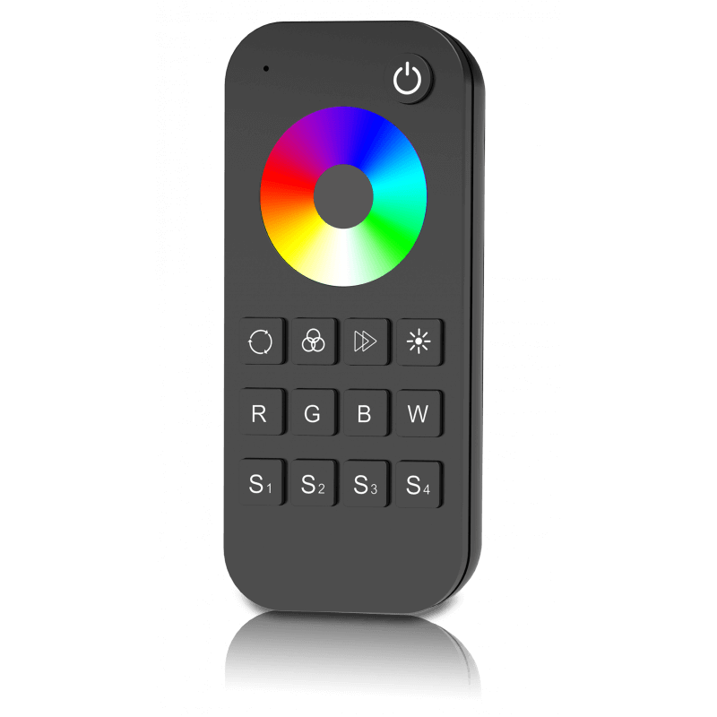 RGB | RGBW nuotolinio valdymo pultelis RF su liečiamu ratuku Light Plan 3109RT4