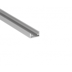 LED PROFILIS FLOOR8 K ĮLEIDŽIAMAS, 2M, ANODUOTAS ALIUMINIS
