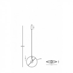 PAKABINAMAS LED ŠVIESTUVAS REFLEX D45 14W 3000K BALTAS kaina