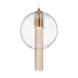 PAKABINAMAS ŠVIESTUVAS FLUSSO D20 BRONZOS SPALVOS