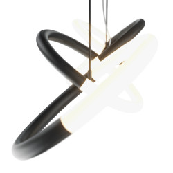PAKABINAMAS LED ŠVIESTUVAS NODE 40W JUODAS pristatymas