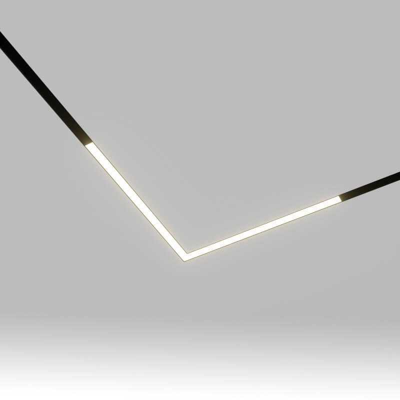 Šviestuvas L-CLICK.15 magnetinei sistemai CORNER.15 20W Juodas Light Plan LC15-C20W-BA