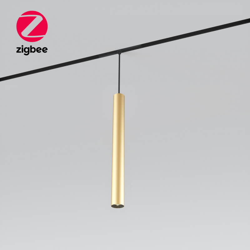 Pakabinamas šviestuvas L-CLICK.15 magnetinei sistemai ROLLER.15 7W aukso spalvos ZigBee Light plan LC15-R7W-BSA