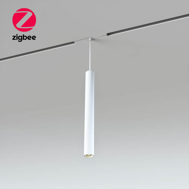 Pakabinamas šviestuvas L-CLICK.15 magnetinei sistemai ROLLER.15 7W Baltas ZigBee Light Plan LC15-R7W-WA
