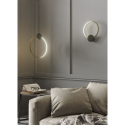PAKABINAMAS LED ŠVIESTUVAS ATOM D40 11W JUODAS | ŽALVARIO SPALVOS kaina