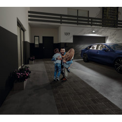 PROŽEKTORIUS FLOODLIGHT IQ-LED 50W 4000K JUODAS SU JUDESIO DAVIKLIU atsiliepimai
