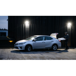 PROŽEKTORIUS FLOODLIGHT IQ-LED 50W 4000K JUODAS SU JUDESIO DAVIKLIU kaina