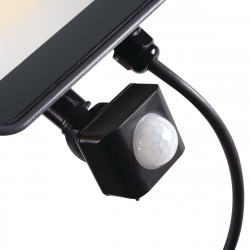 PROŽEKTORIUS FLOODLIGHT IQ-LED 50W 4000K JUODAS SU JUDESIO DAVIKLIU pigiau