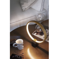 STALINIS LED ŠVIESTUVAS ADO 12W AUKSO SPALVOS | JUODAS kaina