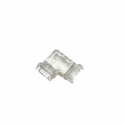 Kampinė LED juostos jungtis jungimui juosta su juosta 10mm
