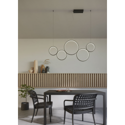 PAKABINAMAS LED ŠVIESTUVAS ATHENA 40W BALTAS pigiau
