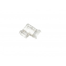 Kampinė LED juostos jungtis jungimui juosta su juosta 10mm kaina
