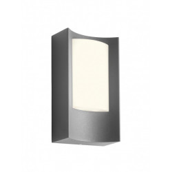 SIENINIS LED ŠVIESTUVAS WARP 8W TAMSIAI PILKAS