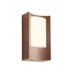 SIENINIS LED ŠVIESTUVAS WARP 8W RUDAS