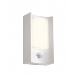 SIENINIS LED ŠVIESTUVAS WARP 8W BALTAS SU JUDESIO DAVIKLIU