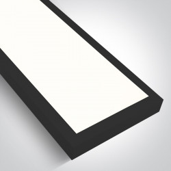 LUBINIS LED ŠVIESTUVAS 62150BFU/B/V L150 40W CCT JUODAS kaina