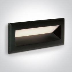ĮLEIDŽIAMAS LED ŠVIESTUVAS 68080B/B/W 3W JUODAS kaina