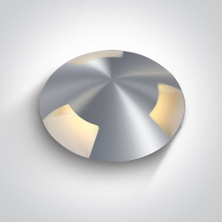 ĮLEIDŽIAMAS LED ŠVIESTUVAS 69015C/AL/W 3W ALIUMINIO SPALVOS kaina