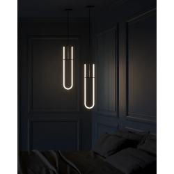 PAKABINAMAS LED ŠVIESTUVAS CURVE 12W BRONZOS SPALVOS skubiai
