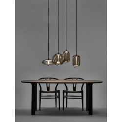PAKABINAMAS LED ŠVIESTUVAS KNOT SMALL D18 5W ĮVAIRIŲ SPALVŲ skubiai