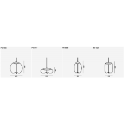 PAKABINAMAS LED ŠVIESTUVAS KNOT SMALL D30 6,5W ĮVAIRIŲ SPALVŲ pristatymas