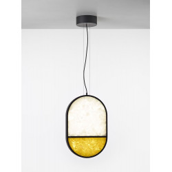 PAKABINAMAS LED ŠVIESTUVAS GEOMETRIC OVAL FULL BOTTOM 70W ĮVAIRIŲ SPALVŲ kaina