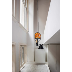 PAKABINAMAS LED ŠVIESTUVAS GEOMETRIC OVAL FULL BOTTOM 70W ĮVAIRIŲ SPALVŲ pristatymas