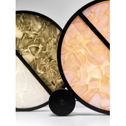 STALINIS LED ŠVIESTUVAS GEOMETRIC 40W ĮVAIRIŲ SPALVŲ pristatymas