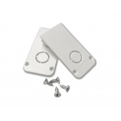 Antgaliai L-CLICK.15 magnetinės sistemos Trimless profiliams balti