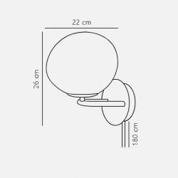 SIENINIS ŠVIESTUVAS SHAPES AUKSO SPALVOS pristatymas