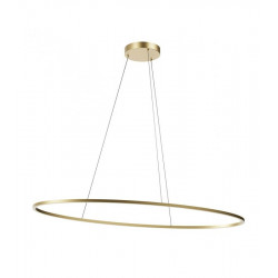 Pakabinamas LED šviestuvas LEO 65W aukso spalvos dimeriuojamas kaina