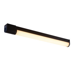SIENINIS LED ŠVIESTUVAS MALAIKA 68 15W JUODAS
