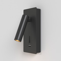 SIENINIS LED ŠVIESTUVAS MIRAX 3W su USB juodas pigiau