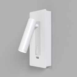 SIENINIS LED ŠVIESTUVAS MIRAX 3W su USB baltas internetu