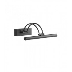 Sieninis LED šviestuvas IKON 7W juodas kaina