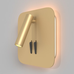 Sieninis LED šviestuvas IOS SQUARE AUKSO SPALVOS pigiau