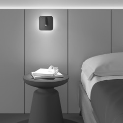 Sieninis LED šviestuvas IOS SQUARE AUKSO SPALVOS pristatymas