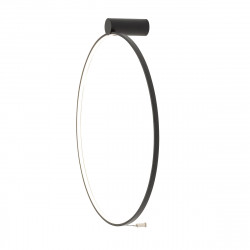LUBINIS | SIENINIS LED ŠVIESTUVAS CIRCOLO D60 21W 4000K JUODAS kaina