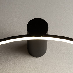 LUBINIS | SIENINIS LED ŠVIESTUVAS CIRCOLO D60 21W 4000K JUODAS pristatymas