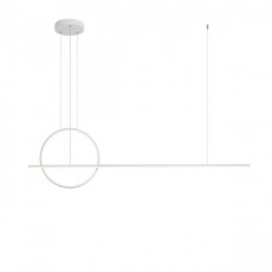 Pakabinamas LED šviestuvas Giotto 49W 4000K BALTAS