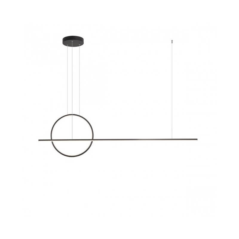 Pakabinamas LED šviestuvas REDO Giotto 49W 4000K JUODAS 01-1848